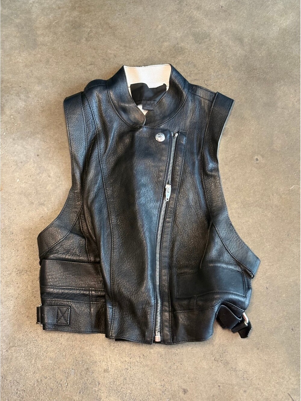 Alexander Wang Women Sz XS Leather Harness Vest
